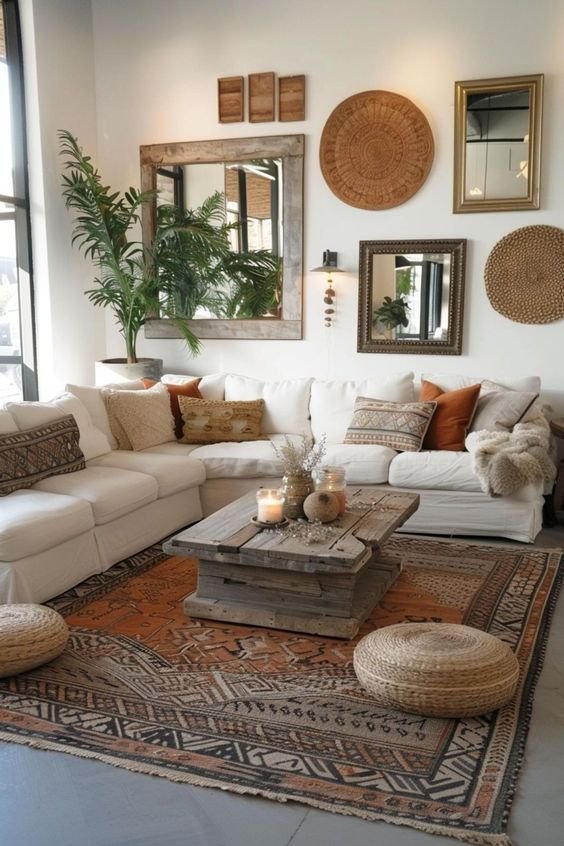 Bohemian Living Rooms