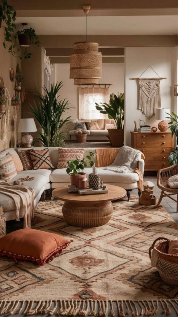 Bohemian Living Rooms